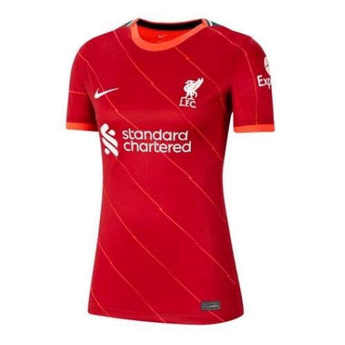 Camiseta Liverpool 1ª Mujer 2021-2022